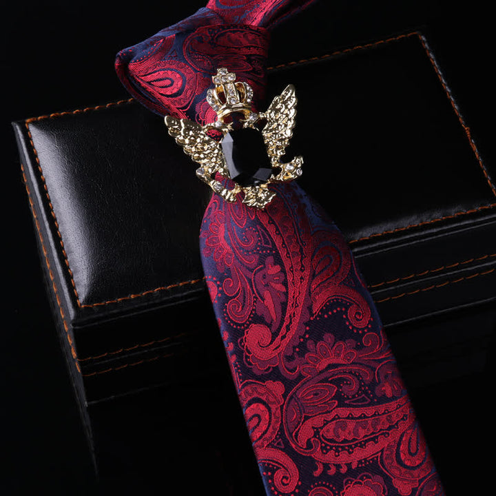 Men's Royal Throwback Pin Buckle Necktie