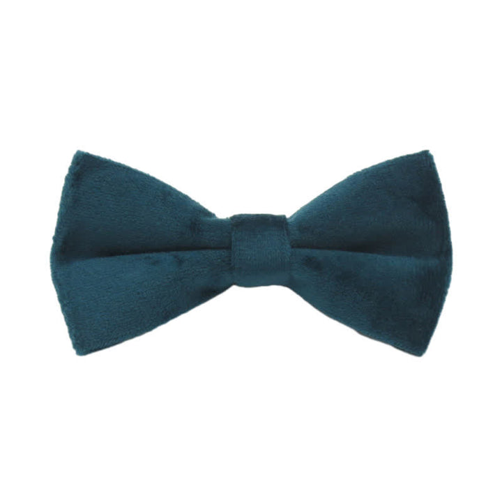 Men's Solid Color Formal Velvet Bow Tie