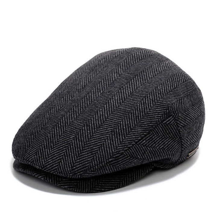 Sport Ivy Flat Cap with Earflap Beret