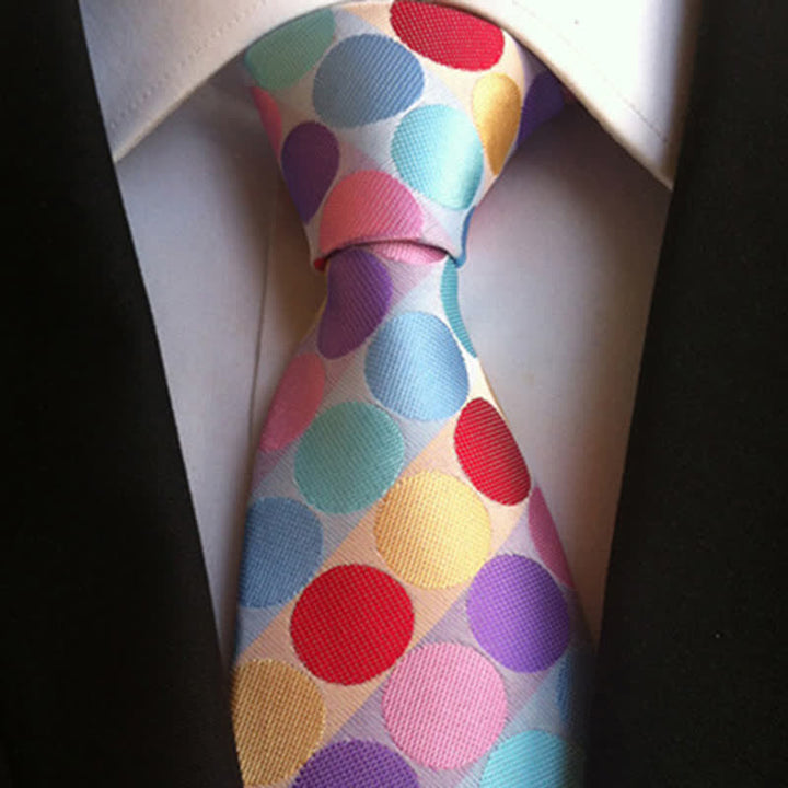 Men's Polka Dots Necktie