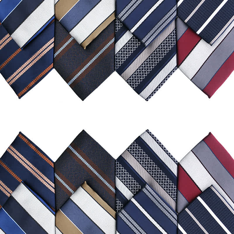 Men's Elegant Striped Series Necktie - image 0