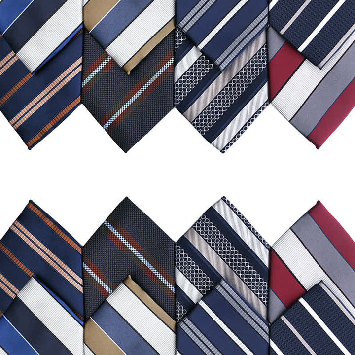 Men's Elegant Striped Series Necktie - image 0