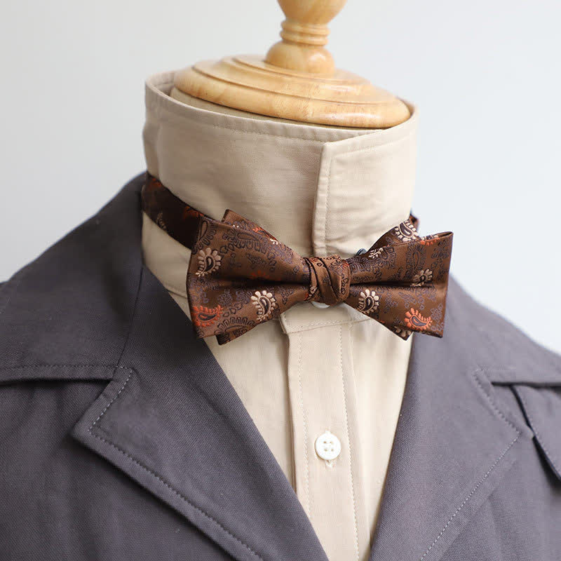 Men's Personality Lord Double Layers Bow Tie