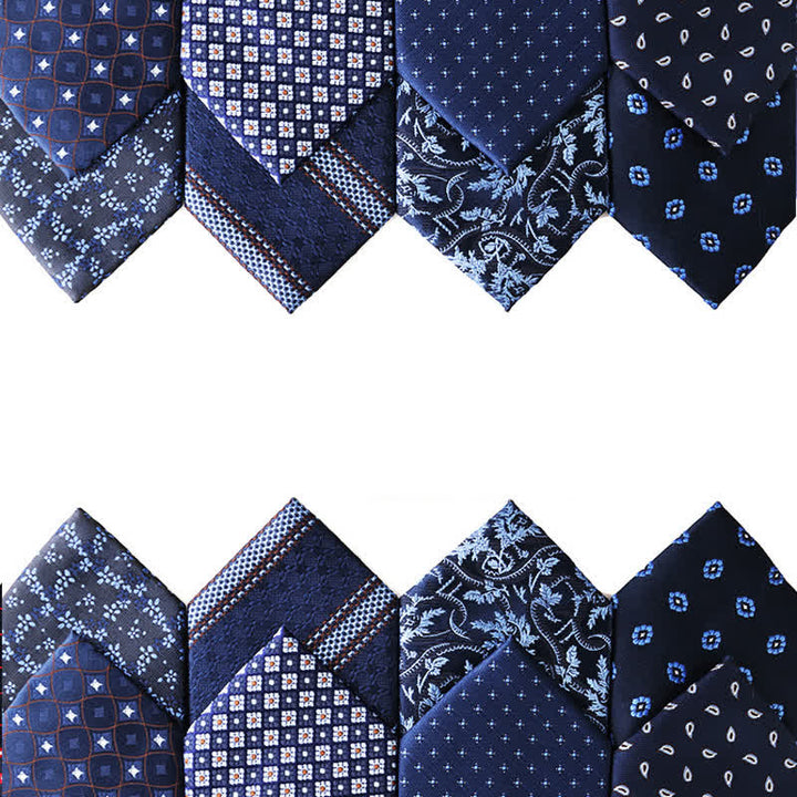 Men's Dynamic Shade of Blue Series Necktie