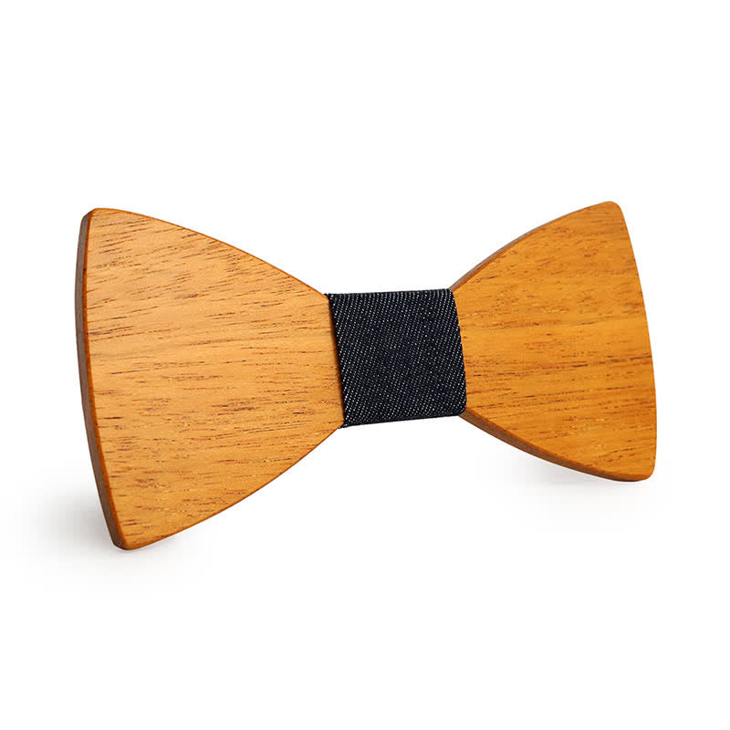 Men's Handmade Bamboo Wooden Bow Tie