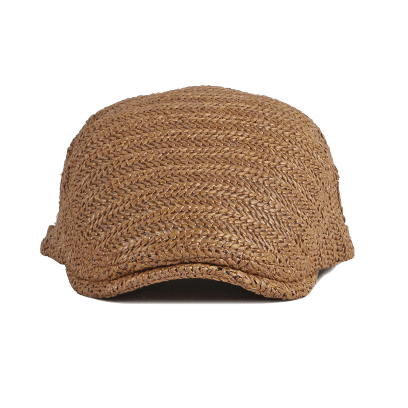 Summer Sunshade Weave Beret Cap - image 6