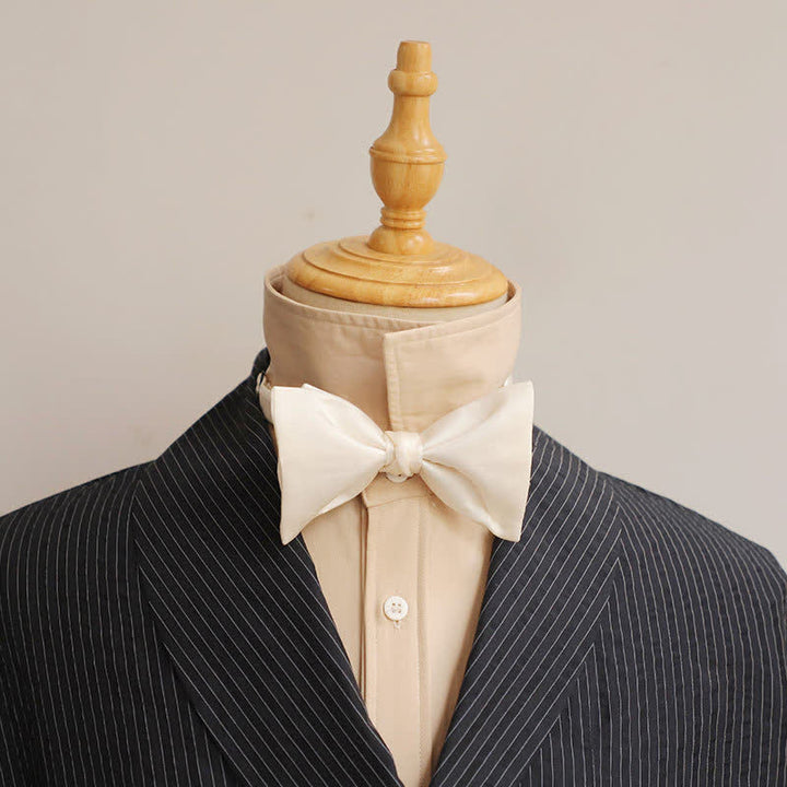 Men's Century Retro Double Layers Bow Tie